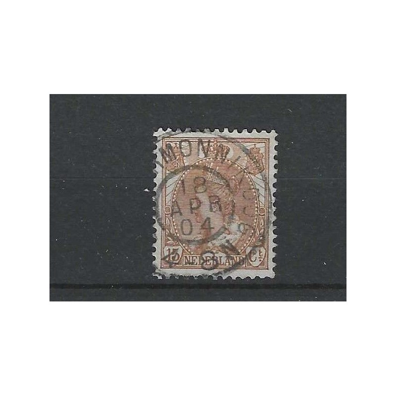Nederland 64 "SCHIERMONNIKOOG 1904" grootrond VFU/gebr CV 13 € Nederland 64 "SCHIERMONNIKOOG 1904" grootrond VFU/gebr CV 13 €