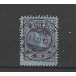 Ned. Indie  60B  Wilhelmina   VFU/gebr  CV 10+ €