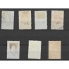 Ned. Indie  160-166 Wilhelmina  1923 set VFU/gebr  CV 225 €