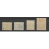 Ned. Indie  138-141 Nooduitgifte  MH/ongebr  CV 11,5 €