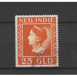 Ned. Indie  289 Wilhelmina 25Gld  VFU/gebr  CV 200 €