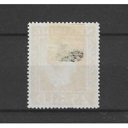Ned. Indie  289 Wilhelmina 25Gld  VFU/gebr  CV 200 €