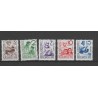 Ned. Indie  293-297 Moehammadijah  MNH/postfris  CV 32 €