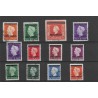 Ned. Indie  351-361 Hulpuitgifte  VFU/gebr CV 125 €