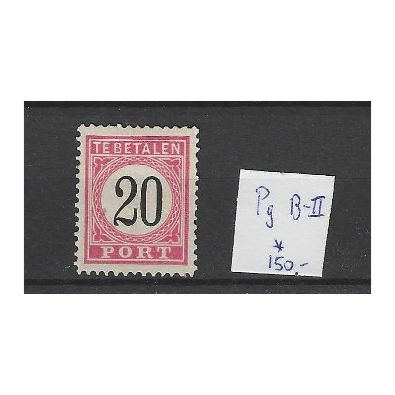 Ned. Indie P9 B-II Port 1882 MH/ongebr CV 150 € Ned. Indie P9 B-II Port 1882 MH/ongebr CV 150 €