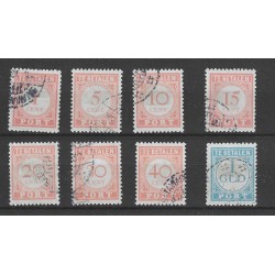 Ned. Indie  P41-48 Port 1941 VFU/gebr CV 135 €