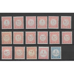 Ned. Indie  P23-39 Port 1913  MH/ongebr CV 48 €