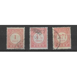 Ned. Indie  P23, P25, P34  VFU/gebr CV 95 €