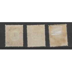 Ned. Indie  P23, P25, P34  VFU/gebr CV 95 €