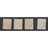 Ned. Indie  P49-52  hulpportzegels VFU/gebr CV 67.5 €