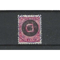 Ned. Indie  D6f  Dienst kopstaand  VFU/gebr CV 85 €