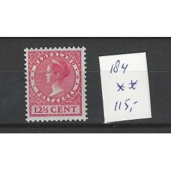 Nederland 184 Veth 12,5ct met wm  MNH/postfris  CV 115 €
