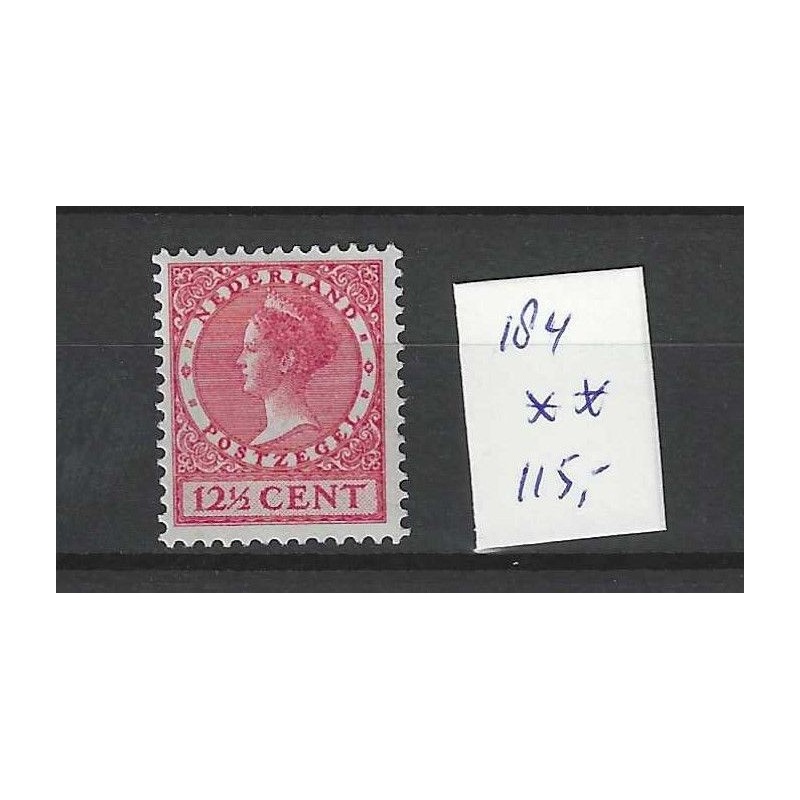 Nederland 184 Veth 12,5ct met wm MNH/postfris CV 115 € Nederland 184 Veth 12,5ct met wm MNH/postfris CV 115 €