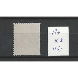 Nederland 184 Veth 12,5ct met wm  MNH/postfris  CV 115 €