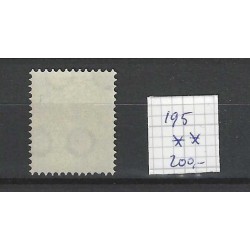 Nederland 195 Veth 35ct met wm  MNH/postfris  CV 200 €