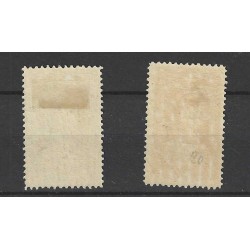 Curacao 75-81 Wilhelmina 1923 serie MH/ongebr  CV 300 €