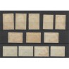 Curacao 126-137 Wilhelmina MH/ongebr  CV 70 €