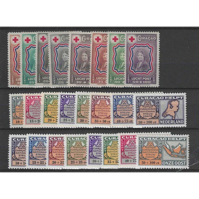 Curacao LP45-68 Luchtpost MNH/postfris CV 56 € Curacao LP45-68 Luchtpost MNH/postfris CV 56 €