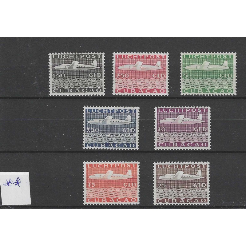Curacao LP82-88 Luchtpost Vliegtuigen MNH/postfris CV 525 € Curacao LP82-88 Luchtpost Vliegtuigen MNH/postfris CV 525 €
