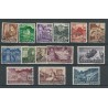 Liechtenstein 156-169 Landschaften und Burgen VFU/gebr  CV 150 €