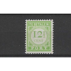 Curacao P32 Port  Egelse druk MNH/postfris CV 135 €