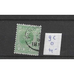 Suriname 9C  Willem III  VFU/gebr CV 40  €