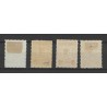 Suriname 100-103  Wilhelmina  MH/ongebr CV  85 €