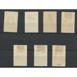 Suriname 104-110  Wilhelmina  MH/ongebr CV  270 €