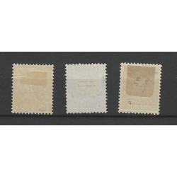 Suriname 115, 116/117 Hulpuitgiftes MH/ongebr CV  63 €