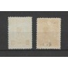 Suriname 102-103  Wilhelmina  VFU/gebr  CV  70 €