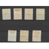 Suriname 118-126 Wilhelmina VFU/gebr  CV  45 €
