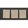 Suriname 197-199 Indische PTT  MH/ongebr  CV 45 €