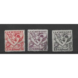 Suriname LP20-22 Luchtpost  VFU/gebr CV 32 €