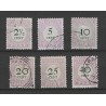 Suriname P9-14  Port 1892  VFU/gebr CV 46 €