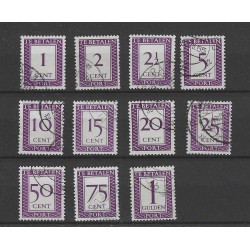 Suriname P36-46 Port  VFU/gebr CV 145 €