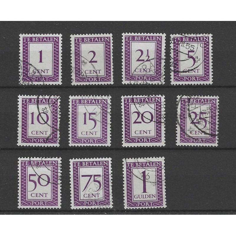 Suriname P36-46 Port VFU/gebr CV 145 € Suriname P36-46 Port VFU/gebr CV 145 €