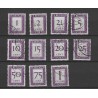 Suriname P36-46 Port  VFU/gebr CV 145 €