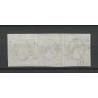 Luxemburg  1d Willem  in strip van 3  VFU/gebr  CV 199 €