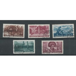 Liechtenstein 192-196  VFU/gebr CV  60 €