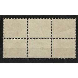 Nederland 61b/61c Keerdrukken in blokparen  MNH/postfris CV 2000 € Certificaat!!