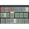 Nederland 356-373 Guilloceh MNH/postfris CV 150 €