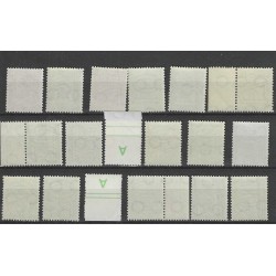 Nederland 356-373 Guilloceh MNH/postfris CV 150 €