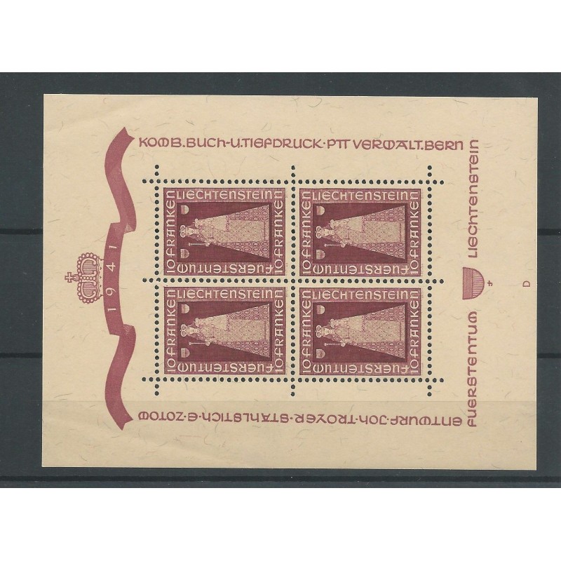 Liechtenstein KLEINBOGEN 197 Madonna von Dux MH/ongebr CV 500 € Liechtenstein KLEINBOGEN 197 Madonna von Dux MH/ongebr CV 500 €