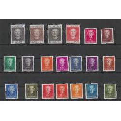Nederland 518-537 "EN FACE" serie  MNH/postfris  CV 1170 €  Certificaat !!