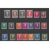 Nederland 518-537 "EN FACE" serie  MNH/postfris  CV 1170 €  Certificaat !!