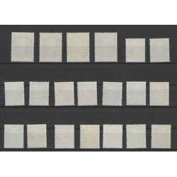 Nederland 518-537 "EN FACE" serie  MNH/postfris  CV 1170 €  Certificaat !!