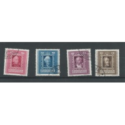 Liechtenstein 207-210 Fürsten  VFU/gebr  CV  45 €
