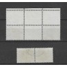 Nederland 61b/61c KEERDRUKKEN Wilhelmina VFU/gebr  CV 1350 €