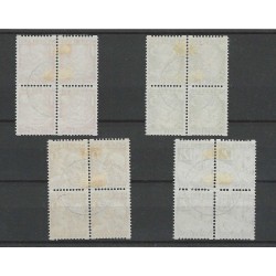 Nederland R86-89 Kind 1930 roltanding blokken van 4 VFU/gebr  CV 150+ €