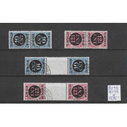 Nederland P67a/b, P68a/b  KEERDRUKKEN PORT VFU/gebr  CV 1280 €